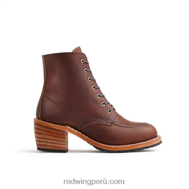 ambar_x22t182_red_wing_heritage_bota_de_mujer_con_tacon_modelo_3403_clara_en_piel_acampo.jpg ámbar X22T182 Red Wing heritage - bota de mujer con tacón modelo 3403 clara en piel acampo - Image 1