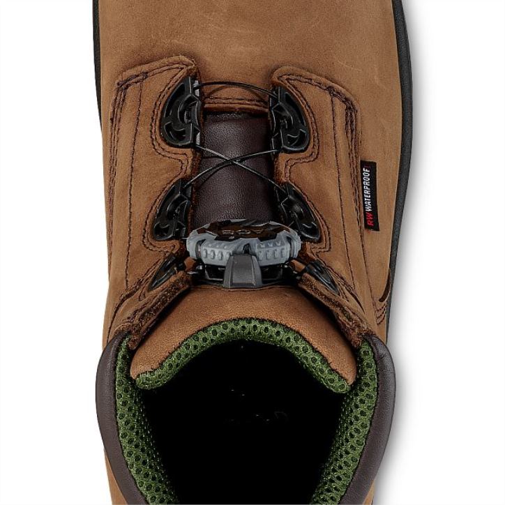 avellana X22T27 Red Wing estilo 95237 guante de piel de ante forrado guante de hombre en piel de ante - Image 4