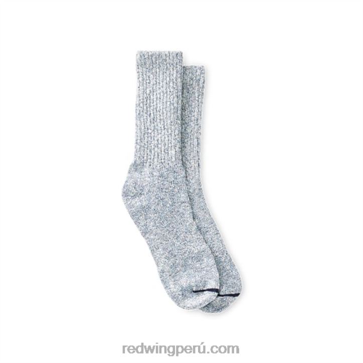 azul_x22t229_red_wing_estilo_97672_cotton_ragg_quarter_crew_sock_paquete_de_2_calcetines_de_algodon_ragg_quarter_crew_para_mujer.jpg azul X22T229 Red Wing estilo 97672 cotton ragg quarter crew sock - paquete de 2 calcetines de algodón ragg quarter crew para mujer - Image 1