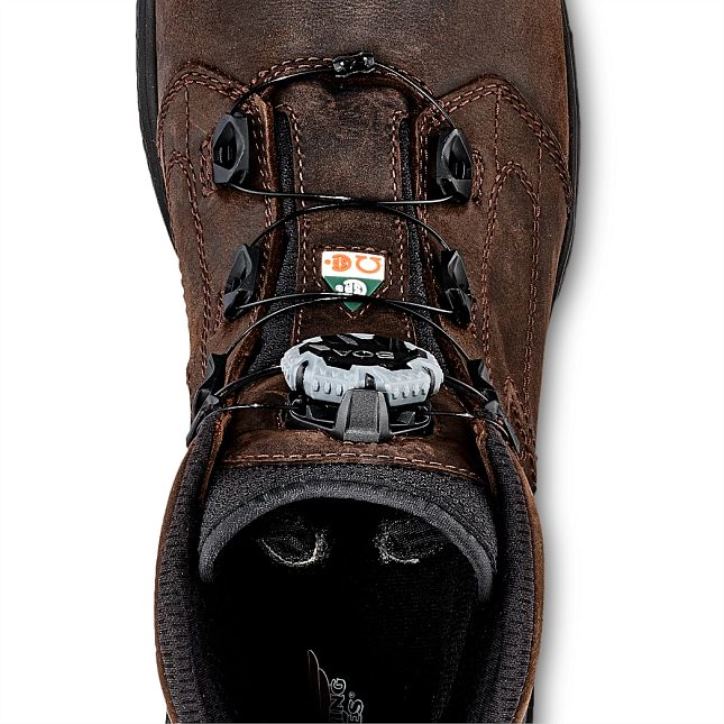 Café exprés X22T101 Red Wing botas de trabajo impermeables con punta de seguridad de 6 pulgadas para hombre estilo 2403 brnr xp - Image 4