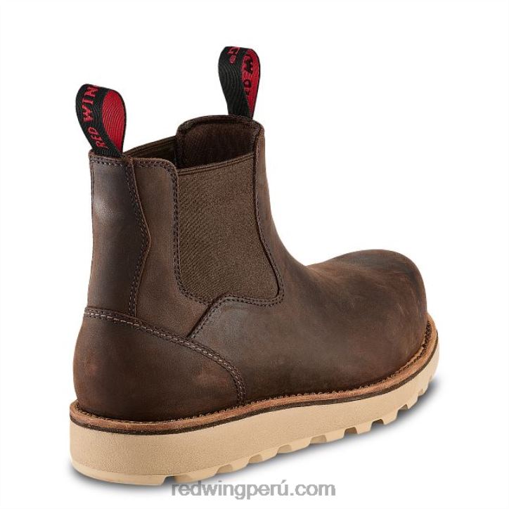 Café exprés X22T4 Red Wing estilo 97522 pantuflas juliet de gamuza con forro polar pantuflas juliet para mujer con forro polar skeepskin - Image 2