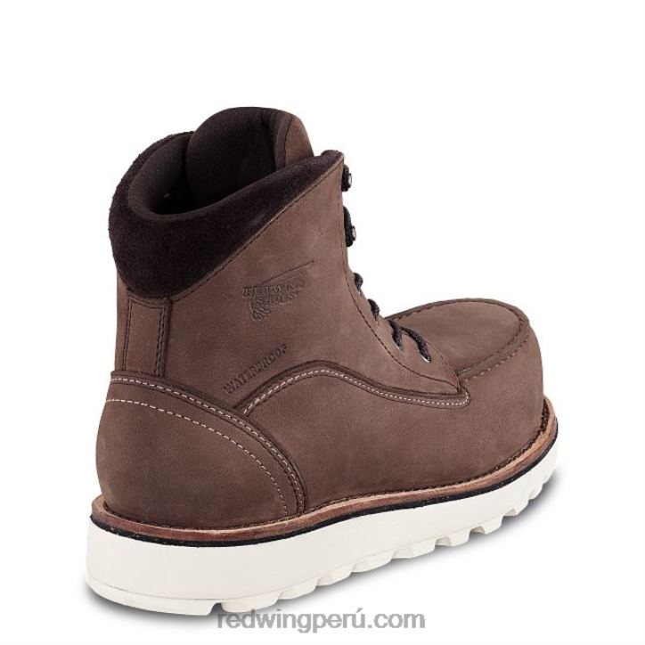 castaña X22T155 Red Wing trabajo - estilo 3537 tracción tred lite botas de seguridad csa impermeables de 8 pulgadas para mujer - Image 2