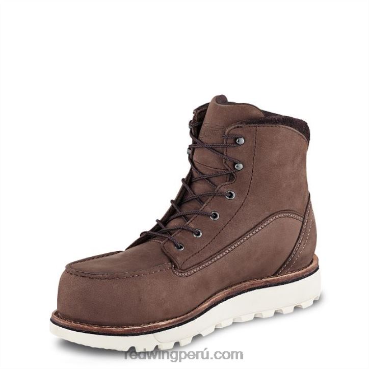 castaña X22T155 Red Wing trabajo - estilo 3537 tracción tred lite botas de seguridad csa impermeables de 8 pulgadas para mujer - Image 3