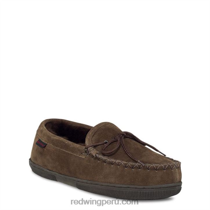 chocolate_x22t292_red_wing_estilo_97522_pantuflas_juliet_de_gamuza_con_forro_polar_pantuflas_juliet_para_mujer_con_forro_polar_skeepskin.jpg chocolate X22T292 Red Wing estilo 97522 pantuflas juliet de gamuza con forro polar pantuflas juliet para mujer con forro polar skeepskin - Image 1