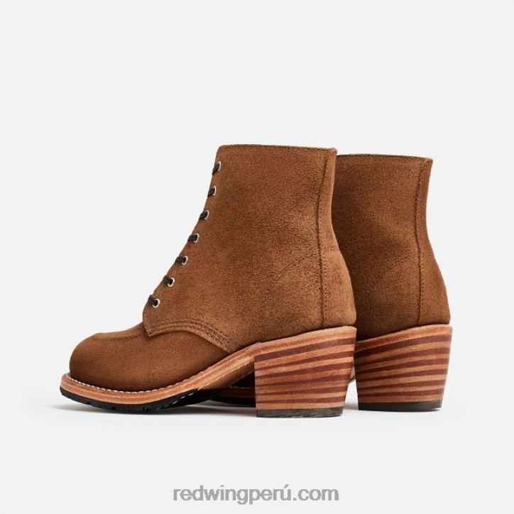 Clavo X22T183 Red Wing heritage - bota corta de mujer style 3365 iron ranger en piel de arnés - Image 4