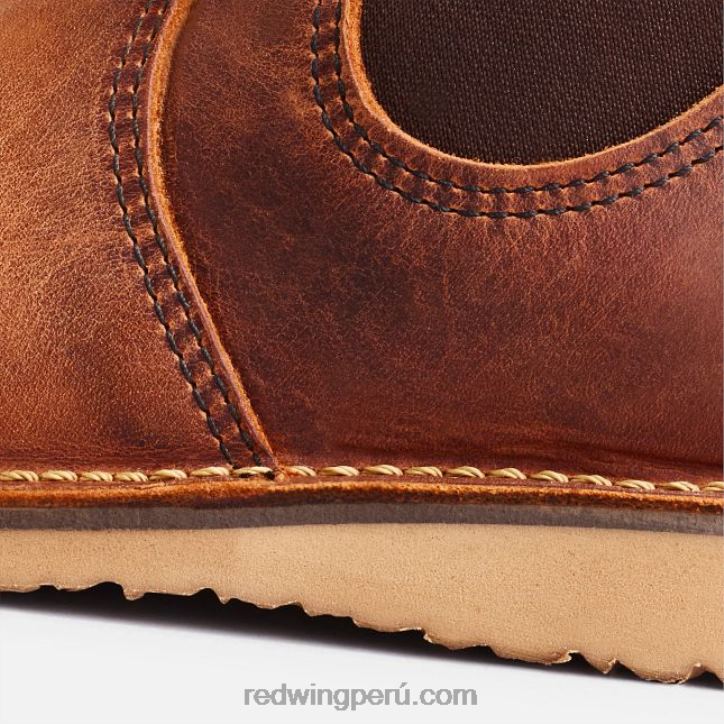 cobre X22T179 Red Wing heritage - bota de mujer con tacón style 3404 clara en piel legacy - Image 8