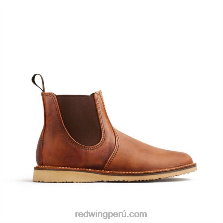 cobre X22T179 Red Wing heritage - bota de mujer con tacón style 3404 clara en piel legacy - Image 1