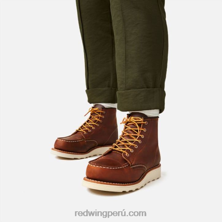 cobre X22T189 Red Wing heritage - bota corta estilo mocasín clásico de 6 pulgadas para mujer en cuero heredado estilo 3353 - Image 2