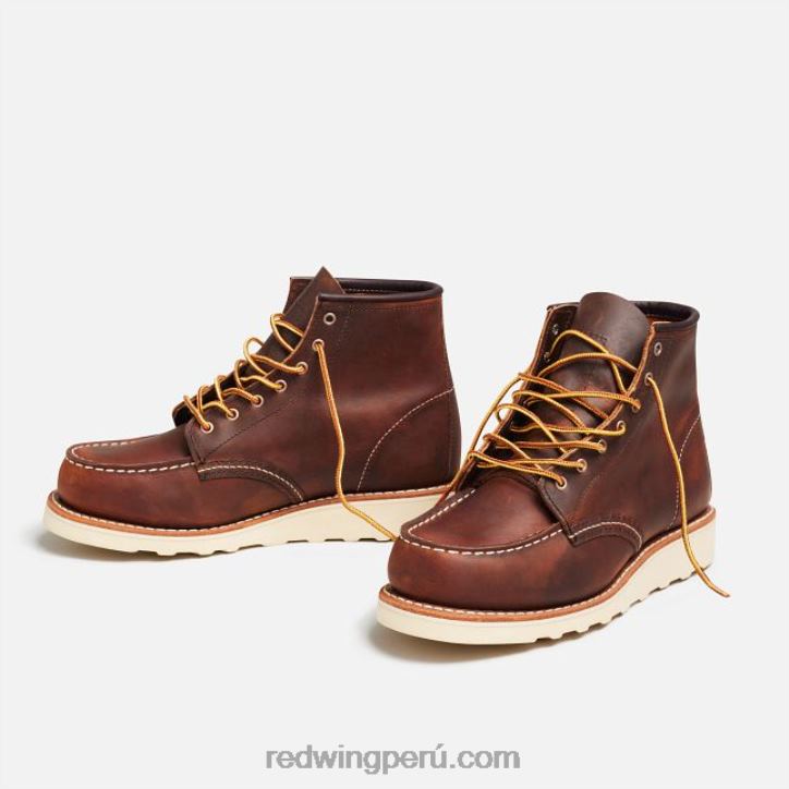 cobre X22T189 Red Wing heritage - bota corta estilo mocasín clásico de 6 pulgadas para mujer en cuero heredado estilo 3353 - Image 7