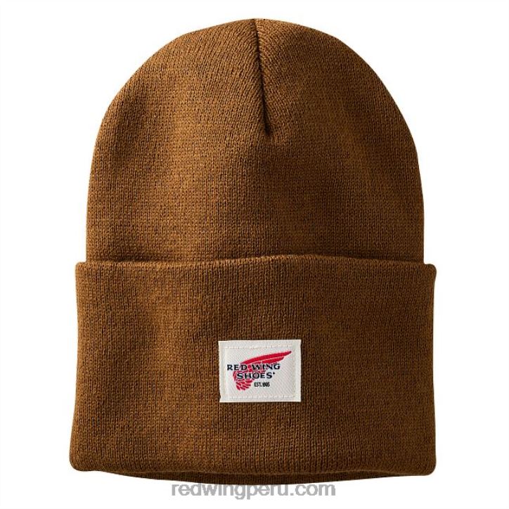cobre_x22t266_red_wing_gorro_de_punto_de_lana_merino_estilo_97490_gorro_de_punto_de_lana_merino_unisex.jpg cobre X22T266 Red Wing gorro de punto de lana merino estilo 97490 gorro de punto de lana merino unisex - Image 1