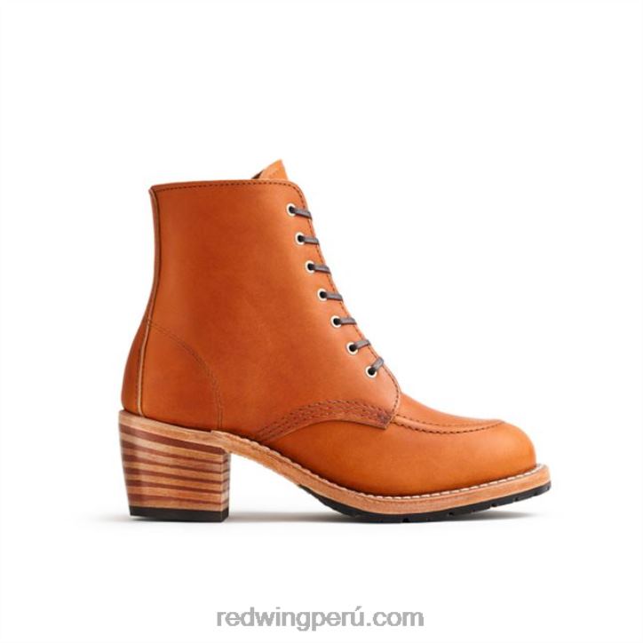 dorado_x22t180_red_wing_heritage_bota_de_mujer_con_tacon_style_3405_clara_en_piel_de_vacuno.jpg dorado X22T180 Red Wing heritage - bota de mujer con tacón style 3405 clara en piel de vacuno - Image 1
