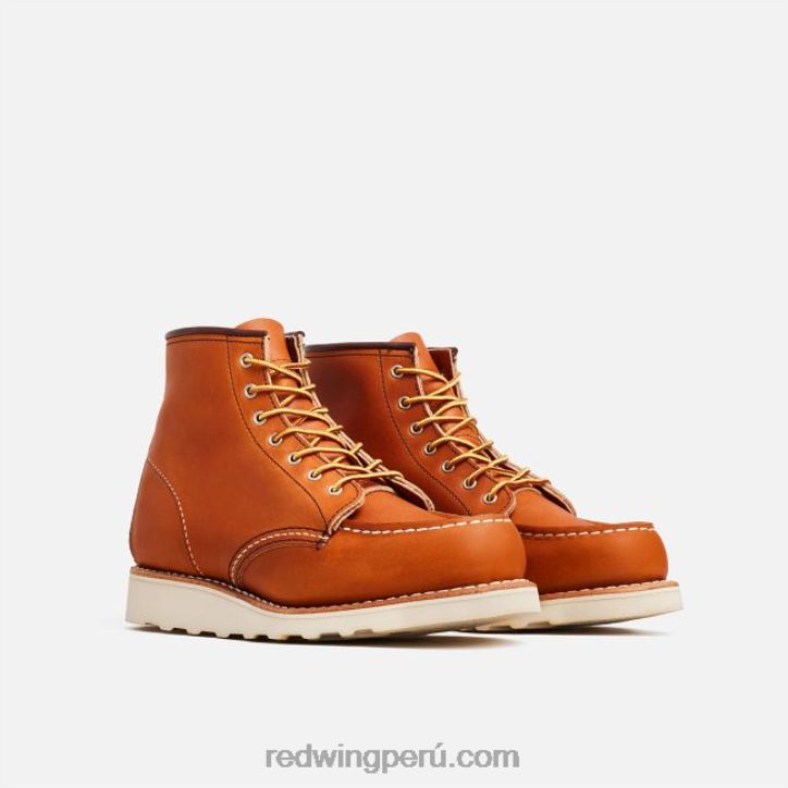dorado X22T187 Red Wing heritage - bota corta estilo mocasín clásico de 6 pulgadas para mujer en piel de límite estilo 3373 - Image 3