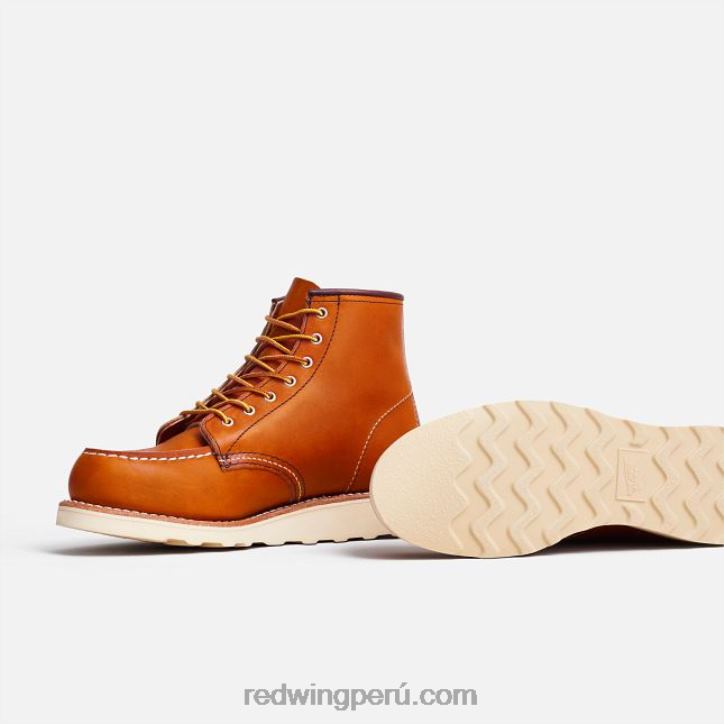 dorado X22T187 Red Wing heritage - bota corta estilo mocasín clásico de 6 pulgadas para mujer en piel de límite estilo 3373 - Image 7