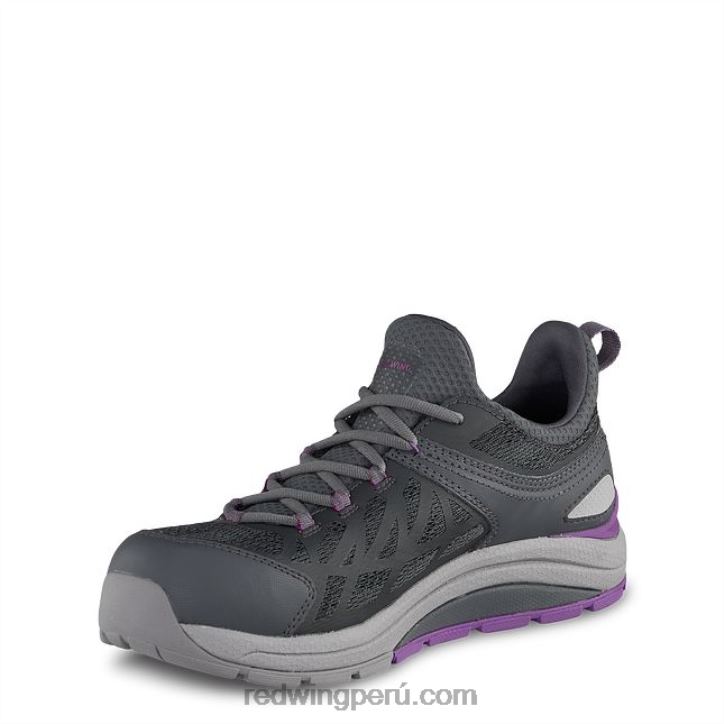 gris/morado X22T163 Red Wing trabajo - estilo 2348 cooltech atletismo zapatos de trabajo atléticos con punta de seguridad para mujer - Image 3