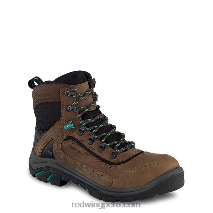 marron_turquesa_x22t157_red_wing_botas_de_trabajo_impermeables_con_punta_de_seguridad_de_5_pulgadas_para_mujer_estilo_2340_king_toe.jpg marrón/turquesa X22T157 Red Wing botas de trabajo impermeables con punta de seguridad de 5 pulgadas para mujer estilo 2340 king toe - Image 1
