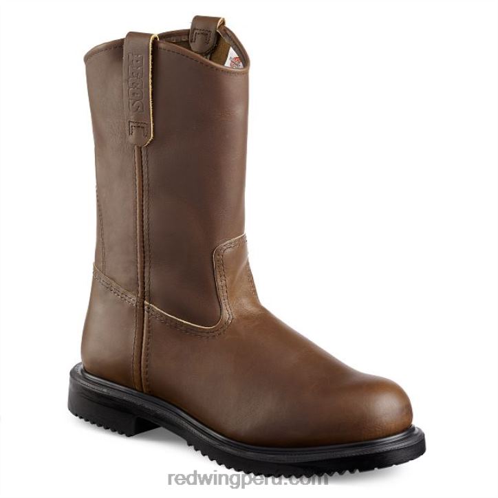 marrón X22T100 Red Wing trabajo - estilo 2452 exos lite bota de seguridad impermeable para hombre de 6 pulgadas - Image 2