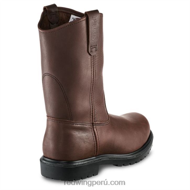 marrón X22T100 Red Wing trabajo - estilo 2452 exos lite bota de seguridad impermeable para hombre de 6 pulgadas - Image 4