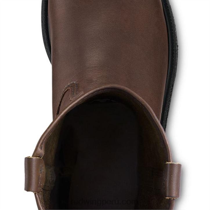 marrón X22T100 Red Wing trabajo - estilo 2452 exos lite bota de seguridad impermeable para hombre de 6 pulgadas - Image 8