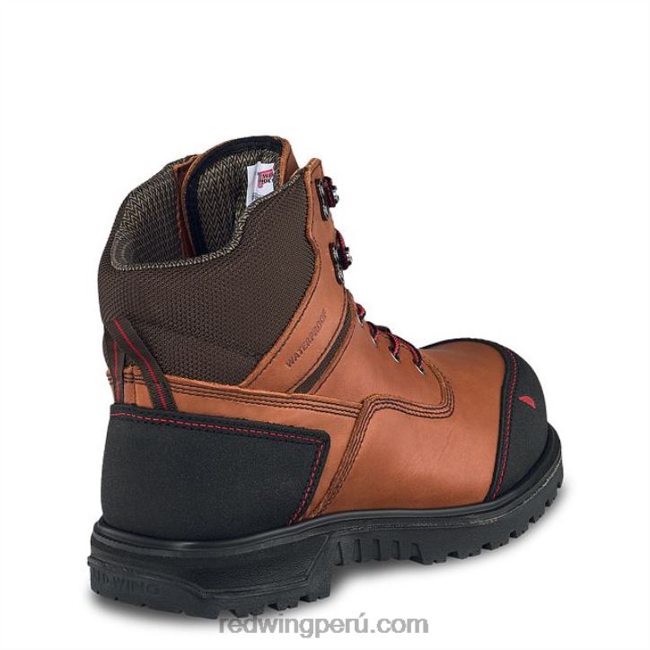 marrón X22T102 Red Wing work - style 3516 king toe adc botas impermeables csa metguard para hombre de 8 pulgadas con punta de seguridad - Image 2