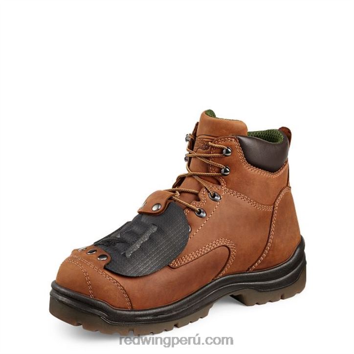 marrón X22T112 Red Wing trabajo - estilo 6674 truhiker botas impermeables para excursionistas con punta de seguridad para hombres de 6 pulgadas - Image 3