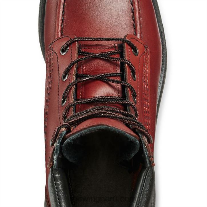 marrón X22T117 Red Wing botas de trabajo con punta de seguridad impermeables boa de 6 pulgadas para hombre estilo 4216 flexbond - Image 4