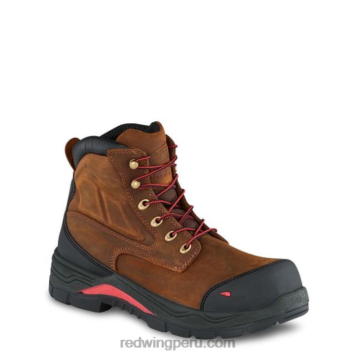 marron_x22t120_red_wing_trabajo_estilo_4436_supersole_para_hombre_de_11_pulgadas_resistente_al_agua_con_punta_de_seguridad_metguard_bota_sin_cordones.jpg marrón X22T120 Red Wing trabajo - estilo 4436 supersole para hombre de 11 pulgadas resistente al agua con punta de seguridad metguard bota sin cordones - Image 1
