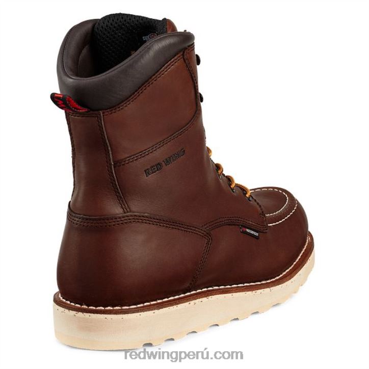 marrón X22T127 Red Wing botas de trabajo impermeables csa con punta de seguridad de 6 pulgadas para hombre estilo 3506 king toe - Image 2