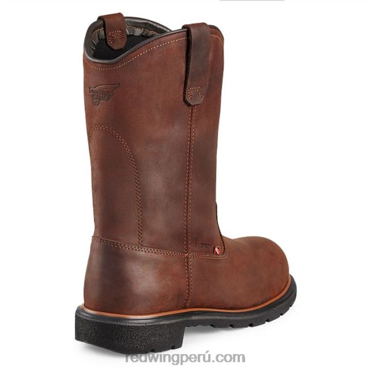 marrón X22T132 Red Wing trabajo - estilo 2281 ecolite men's safety toe oxford - Image 2