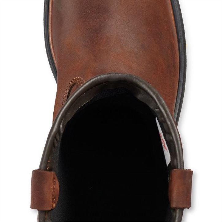 marrón X22T132 Red Wing trabajo - estilo 2281 ecolite men's safety toe oxford - Image 4