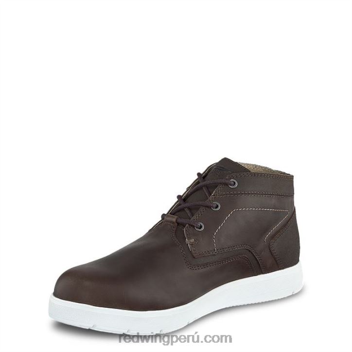 marrón X22T148 Red Wing trabajo - estilo 6705 comfortpro zapatos sin cordones con punta de seguridad para hombres - Image 3