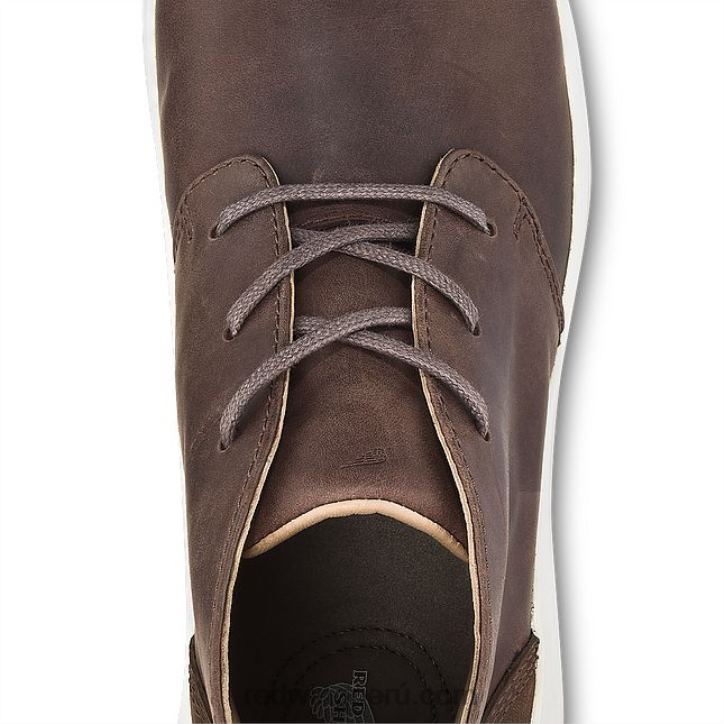 marrón X22T150 Red Wing work - bota de seguridad con punta de seguridad y cremallera lateral de 5 pulgadas para mujer estilo 2030 cross lite - Image 4
