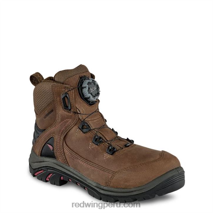 marron_x22t152_red_wing_work_style_3542_tradeswoman_botas_impermeables_para_excursionista_con_punta_de_seguridad_csa_para_mujer_de_6_pulgadas.jpg marrón X22T152 Red Wing work - style 3542 tradeswoman botas impermeables para excursionista con punta de seguridad csa para mujer de 6 pulgadas - Image 1