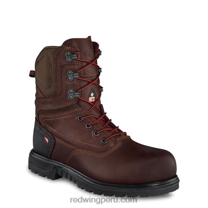 marron_x22t154_red_wing_trabajo_estilo_2444_traccion_tred_lite_mujer_bota_de_seguridad_impermeable_de_6_pulgadas.jpg marrón X22T154 Red Wing trabajo - estilo 2444 tracción tred lite mujer bota de seguridad impermeable de 6 pulgadas - Image 1