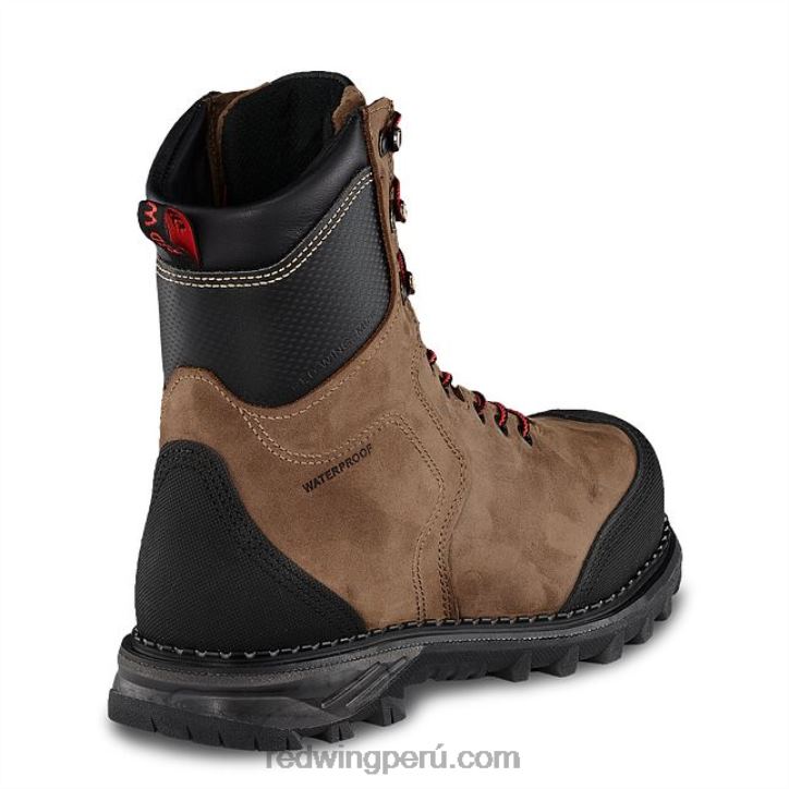 marrón X22T16 Red Wing cinturón de cuero modelo 96520 cinturón de hombre en cuero rugoso y resistente - Image 2