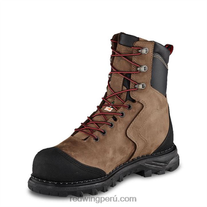 marrón X22T16 Red Wing cinturón de cuero modelo 96520 cinturón de hombre en cuero rugoso y resistente - Image 3