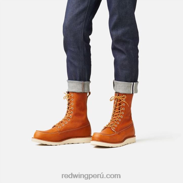 marrón X22T175 Red Wing heritage - estilo 8875 classic moc bota de 6 pulgadas para hombre - Image 2
