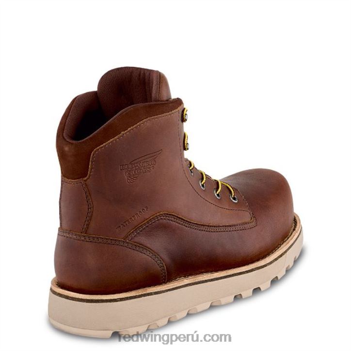 marrón X22T18 Red Wing cinturón de cuero modelo 96500 cinturón de hombre en cuero rojizo pionero - Image 2