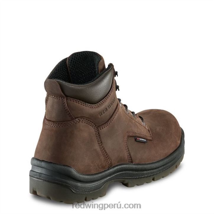 marrón X22T1 Red Wing estilo 97520 pantuflas de gamuza con forro polar para mujer Skeepskin con forro polar - Image 2