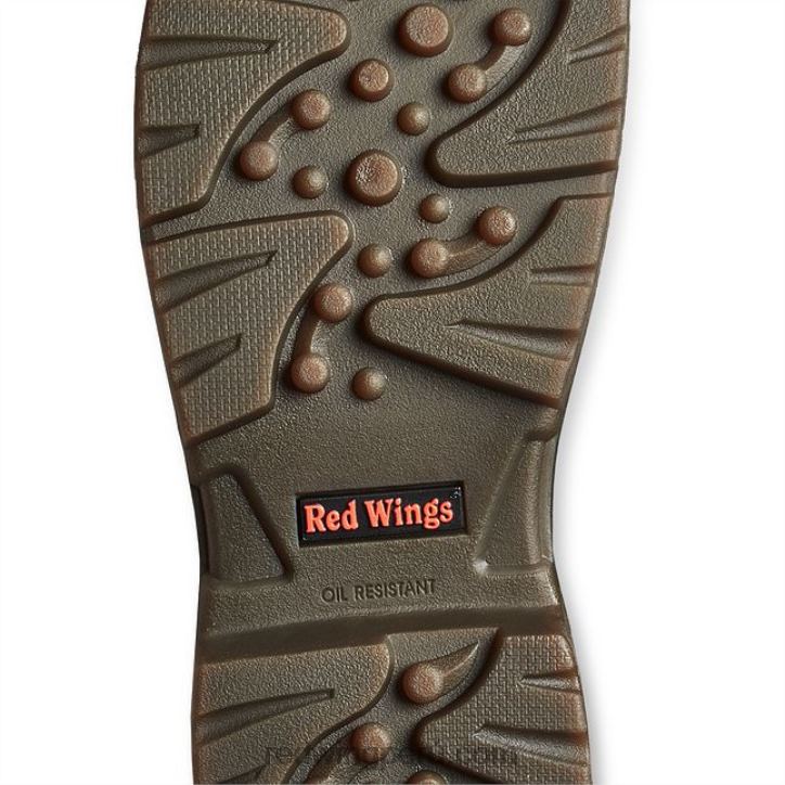 marrón X22T20 Red Wing estilo 96527 cinturón de cuero occidental cinturón de hombre en cuero occidental - Image 5