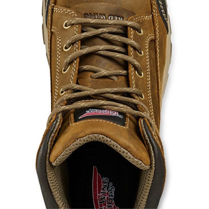 marrón X22T22 Red Wing cinturón de cuero modelo 96549 cinturón de hombre en cuero dakota - Image 4