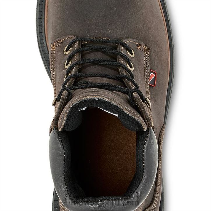 marrón X22T25 Red Wing guante de piel de ante con forro modelo 95231 guante de hombre de piel de ante - Image 4