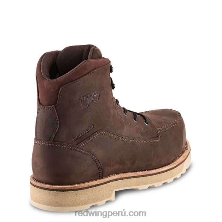 marrón X22T3 Red Wing estilo 97516 zapatillas mocasines de gamuza con forro polar mocasín mocasín con forro polar de piel de oveja para hombre - Image 2