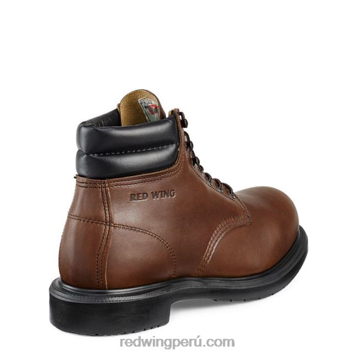 marrón X22T65 Red Wing trabajo - estilo 2216 loggermax botas impermeables con punta de seguridad para hombre de 9 pulgadas - Image 2