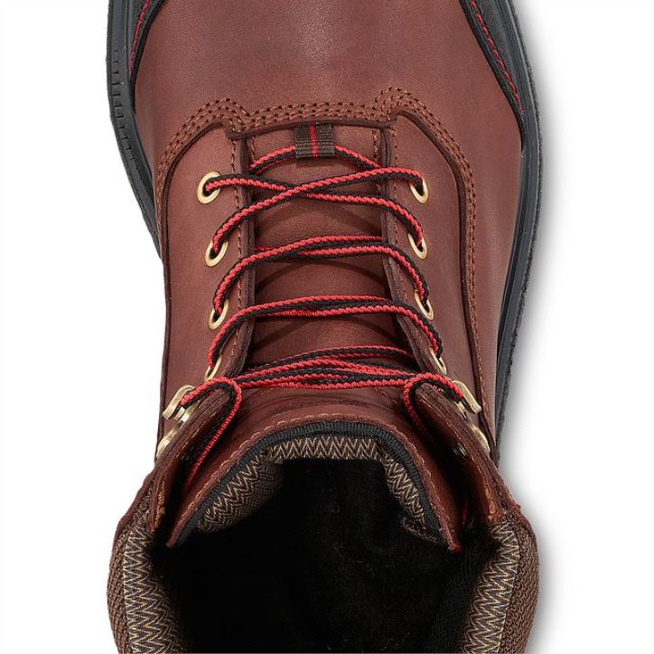 marrón X22T67 Red Wing trabajo - estilo 4499 truwelt botas metguard impermeables de 10 pulgadas para hombres - Image 4
