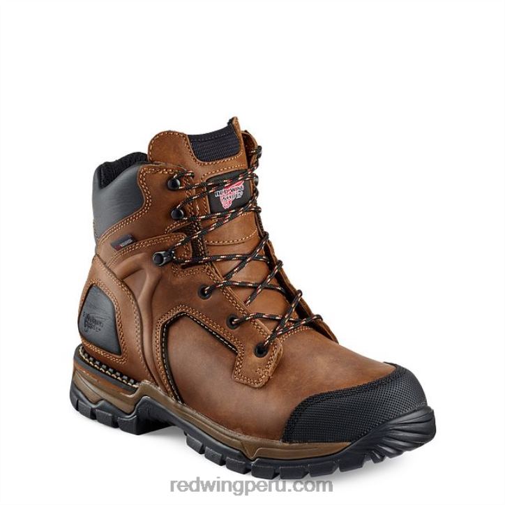 marron_x22t69_red_wing_trabajo_estilo_4435_supersole_bota_metguard_impermeable_para_hombre_de_8_pulgadas_con_punta_de_seguridad.jpg marrón X22T69 Red Wing trabajo - estilo 4435 supersole bota metguard impermeable para hombre de 8 pulgadas con punta de seguridad - Image 1