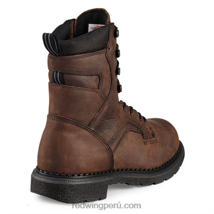 marrón X22T70 Red Wing trabajo - estilo 604 supersole 2.0 bota de punta blanda impermeable para hombre de 6 pulgadas - Image 2