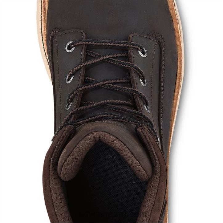marrón X22T7 Red Wing estilo 96571 billetera de tres pliegues billetera unisex - Image 4