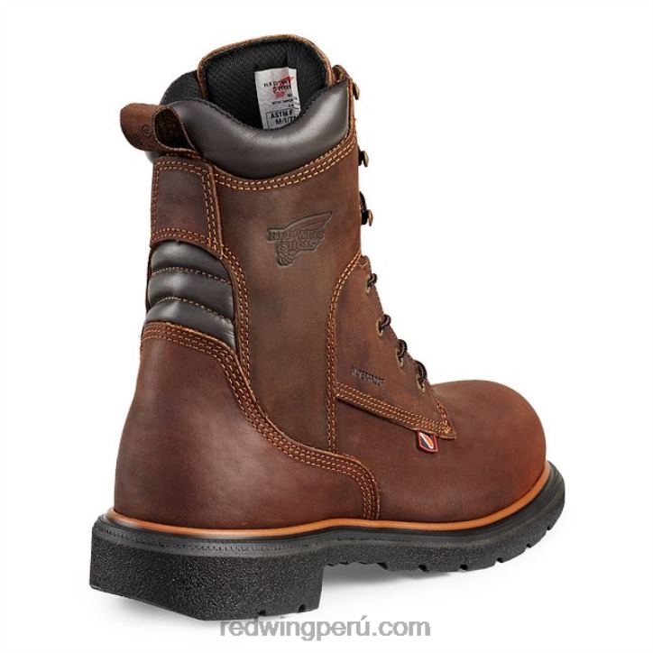 marrón X22T81 Red Wing work - bota sin cordones con punta suave de 11 pulgadas para hombre estilo 1132 supersole - Image 2