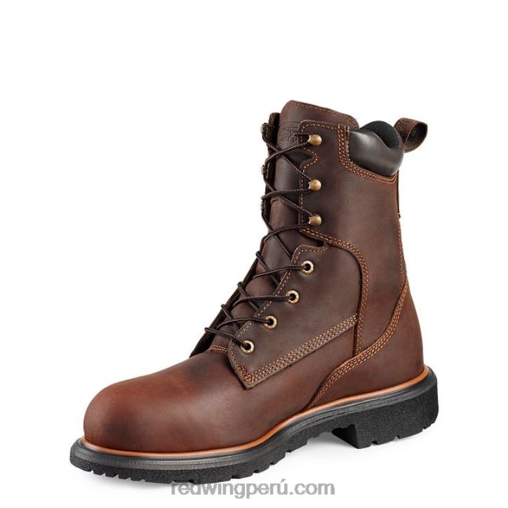 marrón X22T81 Red Wing work - bota sin cordones con punta suave de 11 pulgadas para hombre estilo 1132 supersole - Image 3