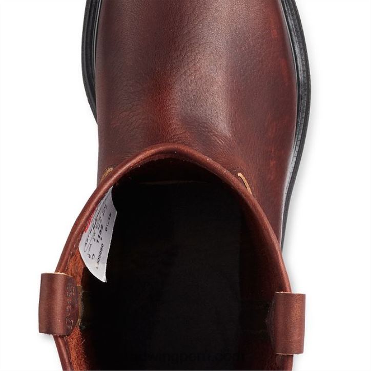 marrón X22T82 Red Wing work - bota sin cordones con punta suave de 11 pulgadas para hombre estilo 1105 supersole - Image 4